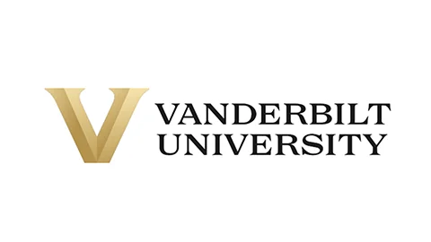 Vanderbilt University partner logo in the customer and partners carousel.